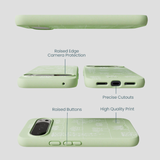 Sage Green Green Cascade Google Pixel 10 Pro XL Case
