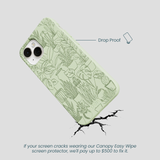 Sage Green Green Oasis iPhone 13 Case
