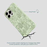 Sage Green Green Oasis iPhone 14 Pro Max Case