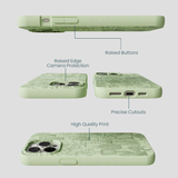 Sage Green Green Oasis iPhone 14 Pro Max Case