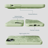 Sage Green Green Oasis iPhone 15 Plus Case