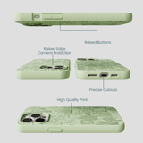 Sage Green Green Oasis iPhone 15 Pro Max Case
