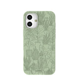 Sage Green Green Oasis iPhone 16 Plus Case