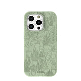 Sage Green Green Oasis iPhone 16 Pro Case
