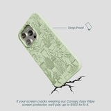 Sage Green Green Oasis iPhone 16 Pro Case