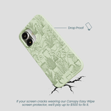 Sage Green Green Oasis iPhone 16 Case