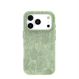 Sage Green Green Oasis iPhone 17 Pro Case
