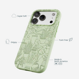 Sage Green Green Oasis iPhone 17 Pro Case