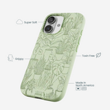 Sage Green Green Oasis iPhone 17 Case