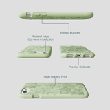 Sage Green Green Oasis iPhone 6/6s/7/8/SE Case