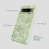 Sage Green Green Oasis Google Pixel 8 Pro Case