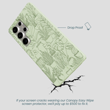 Sage Green Green Oasis Samsung Galaxy S25 Ultra Case