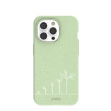Sage Green Grow and Flourish iPhone 14 Pro Case