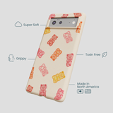 Seashell Gummy Bears Google Pixel 6a Case