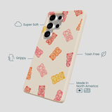 Seashell Gummy Bears Samsung Galaxy S25 Ultra Case