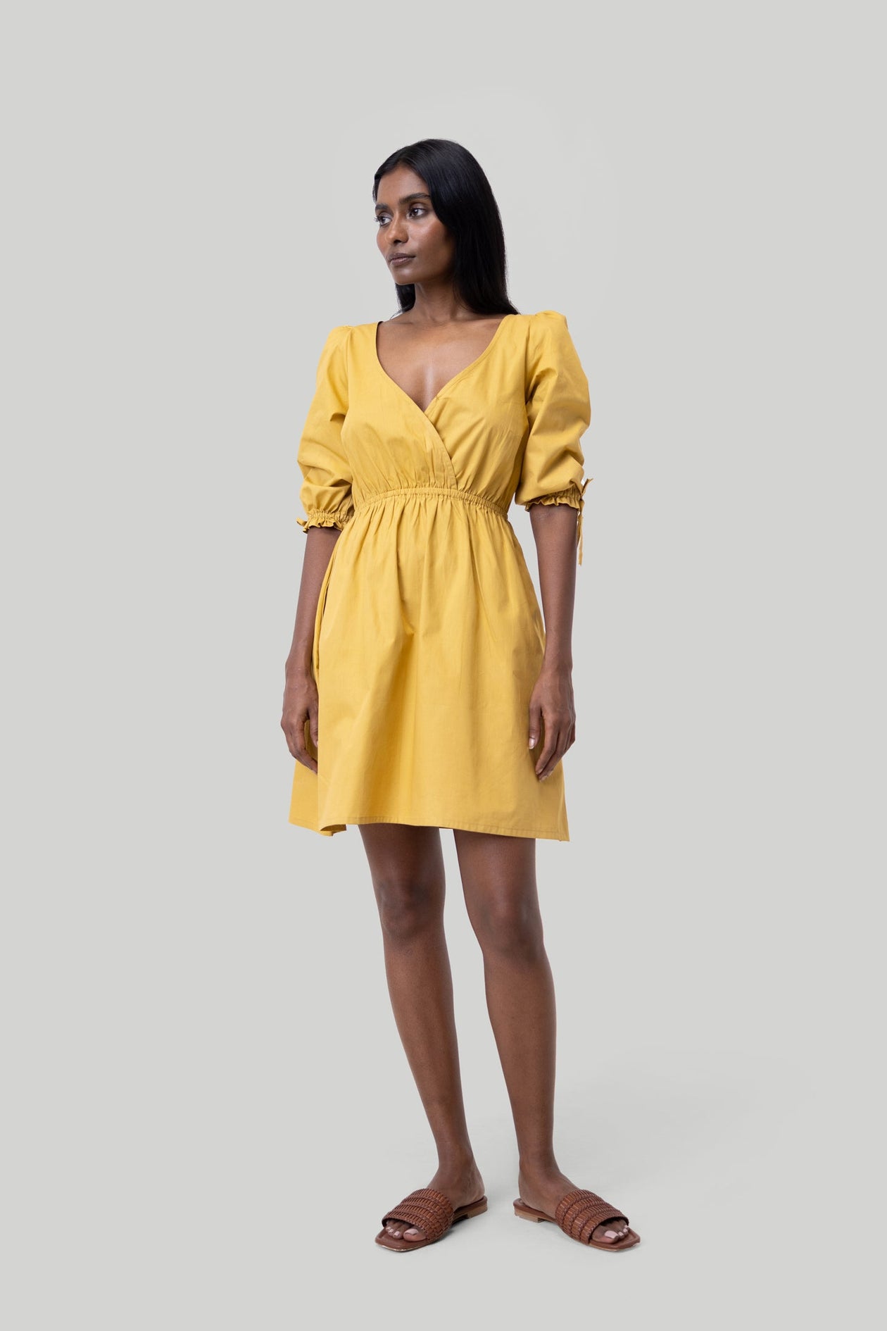 elbow sleeve cocktail dress Women's Plus Size Opulent Elbow Sleeve Dress - teal