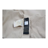 Cavalli Short Sleeve Shirt - Large Beige Cotton