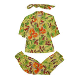 Byblos Co-Ord - Large Yellow Silk