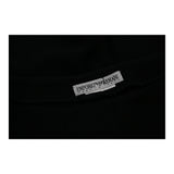 Emporio Armani Trousers - 28W UK 8 Black Polyester Blend