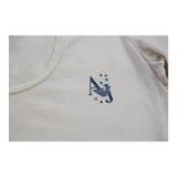 Armani Jeans T-Shirt - Medium White Cotton Blend