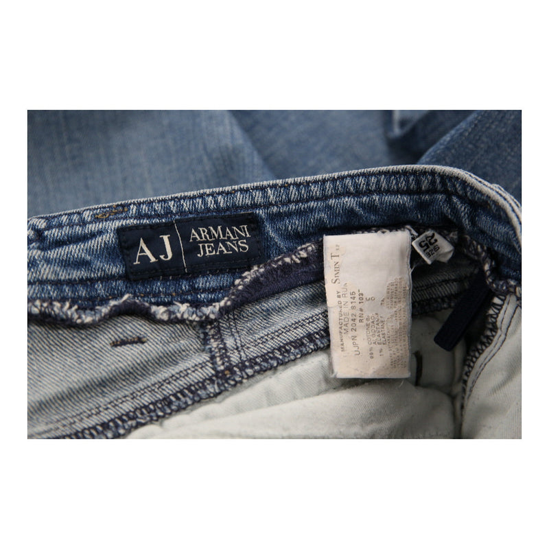 Armani Jeans Jeans - 28W UK 8 Blue Cotton