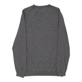 Hugo Boss Slim Fit Jumper - 2XL Grey Cotton