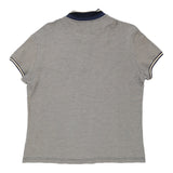 Vintage grey Costume National Polo Shirt - mens x-large