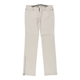 Costume National Jeans - 34W UK 10 Cream Cotton