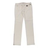 Costume National Jeans - 34W UK 10 Cream Cotton