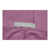Versace Jeans Couture Trousers - 32W UK 12 Pink Nylon Blend