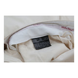 Salvatore Ferragamo Trousers - 36W UK 18 Cream Cotton