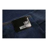 Love Moschino Jeans - 34W UK 12 Blue Cotton