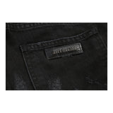 Just Cavalli Jeans - 28W UK 6 Black Cotton