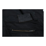 Emporio Armani Jeans - 32W UK 12 Black Viscose Blend
