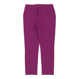 Cavalli Class Trousers - 30W UK 10 Pink Cotton Blend