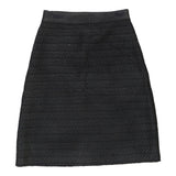 Salvatore Ferragamo Midi Skirt - Small Black Wool