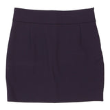 Love Moschino Mini Skirt - 27W UK 8 Purple Polyester Blend