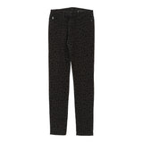 Love Moschino Skinny Jeans - 30W UK 10 Black Cotton