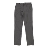 Jil Sander Trousers - 31W UK 10 Grey Virgin Wool