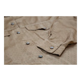 Escada Shirt - Large Gold Silk