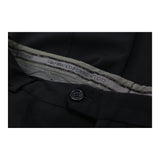 Studio Gianfranco Ferre Trousers - 35W 31L Black Wool Blend