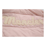 Age 2 Moncler Spellout Puffer - XS Pink Polyester
