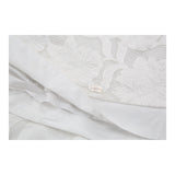 Age 13-14 Gianfranco Ferre Lace A-Line Dress - Large White Polyester