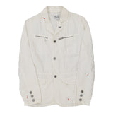 Age 12 Armani Jacket - Large White Cotton