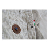 Junior Moschino Cord Trousers - 24W 25L Brown Cotton