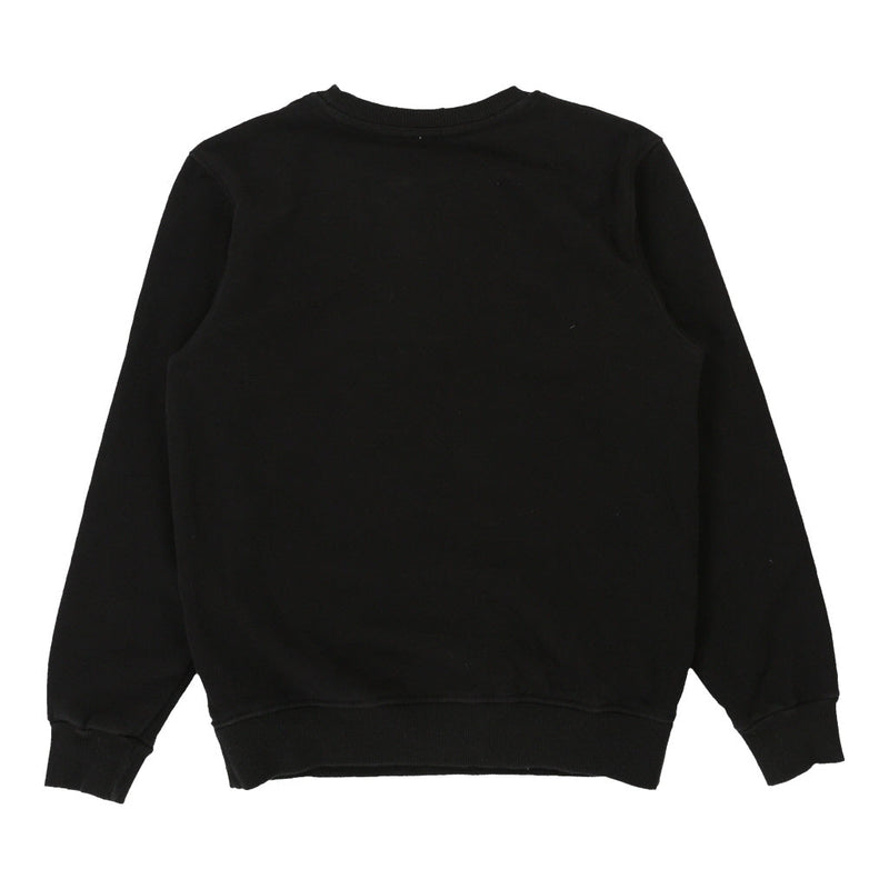 13-14 Years Champion Spellout Sweatshirt - Medium Black Cotton