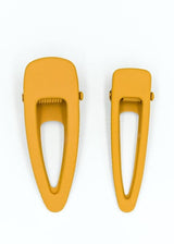 Matte clip of 2 - Golden