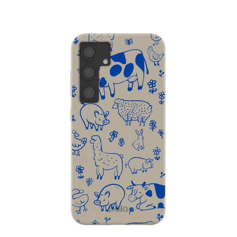 London Fog Happy Farmyard Samsung Galaxy S24 Case