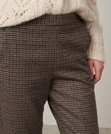 Pants Pixel Bapm609 01-Brown-Black
