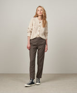 Pants Pixel Bapm609 01-Brown-Black